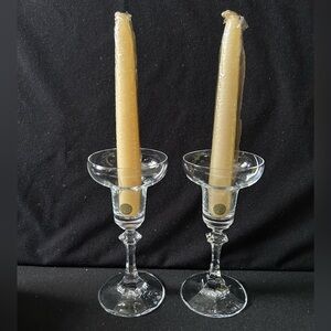 🆕Princess Echt Bleikristall 24% Genuine Lead Crystal Candelieres/Candle Holders